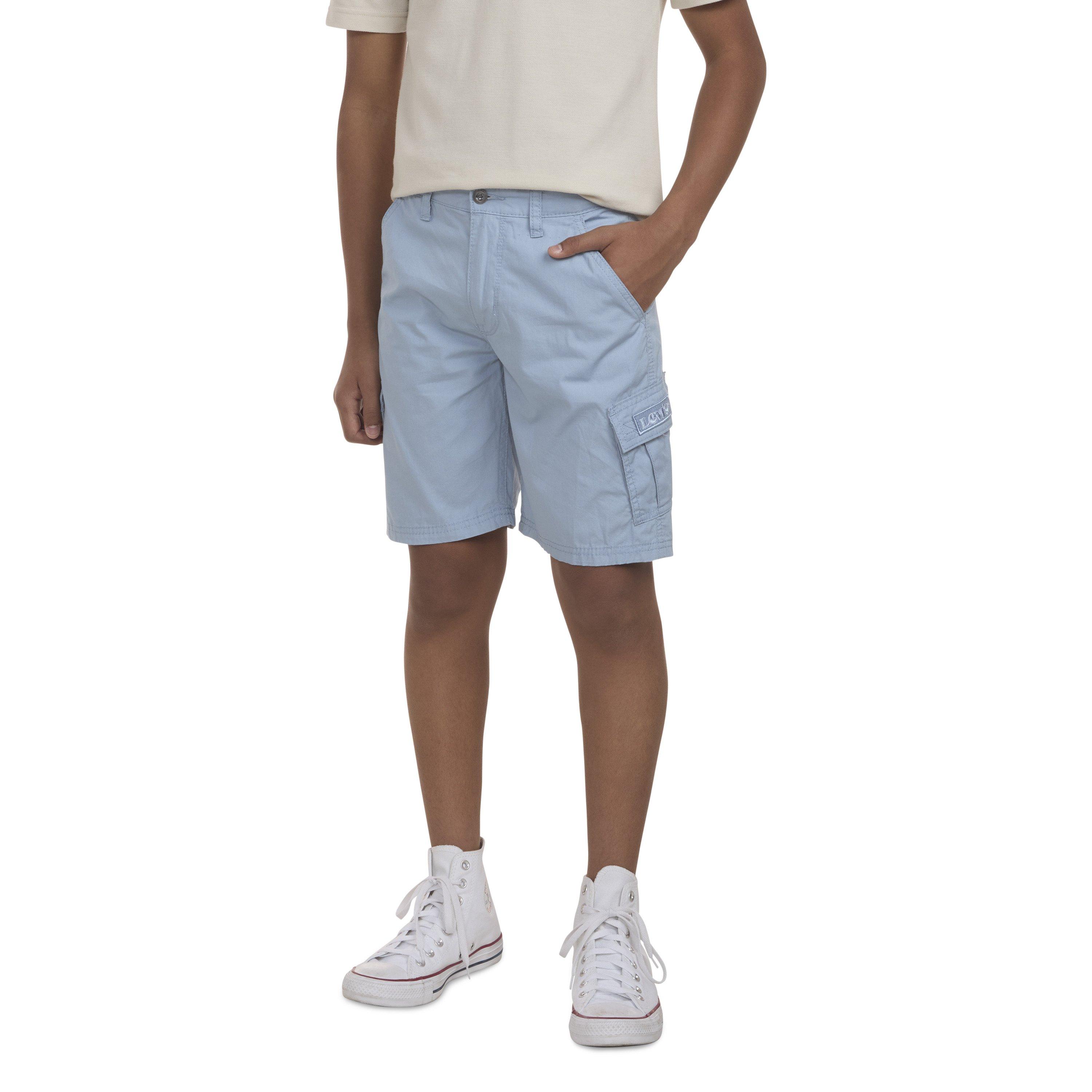 Levi's Red Tab Relaxed Big Boys' Cargo Shorts - Lt Blue - LT BLUE